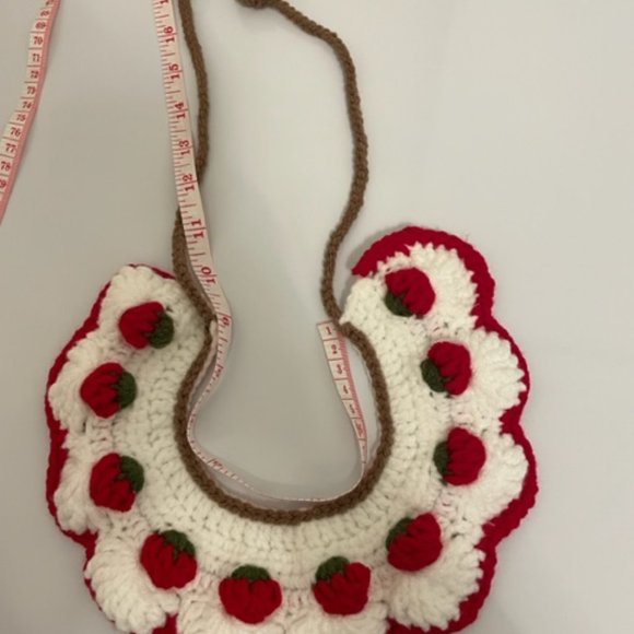 Crochet Handmade Pet Collar for Cats or Dogs - Picture 7 of 11